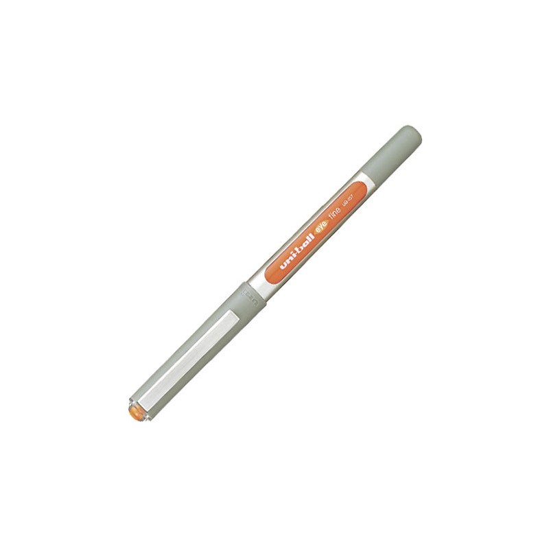 Marcador Roller Uniball Fine Eye UB-157 Laranja Marcador Roller Uniball Fine Eye UB-157 Laranja
