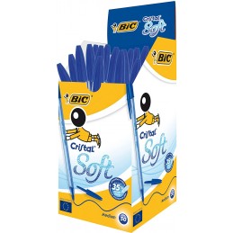 Esferográfica BIC Cristal Soft Azul