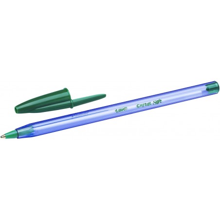 Esferográfica BIC Cristal Soft Verde