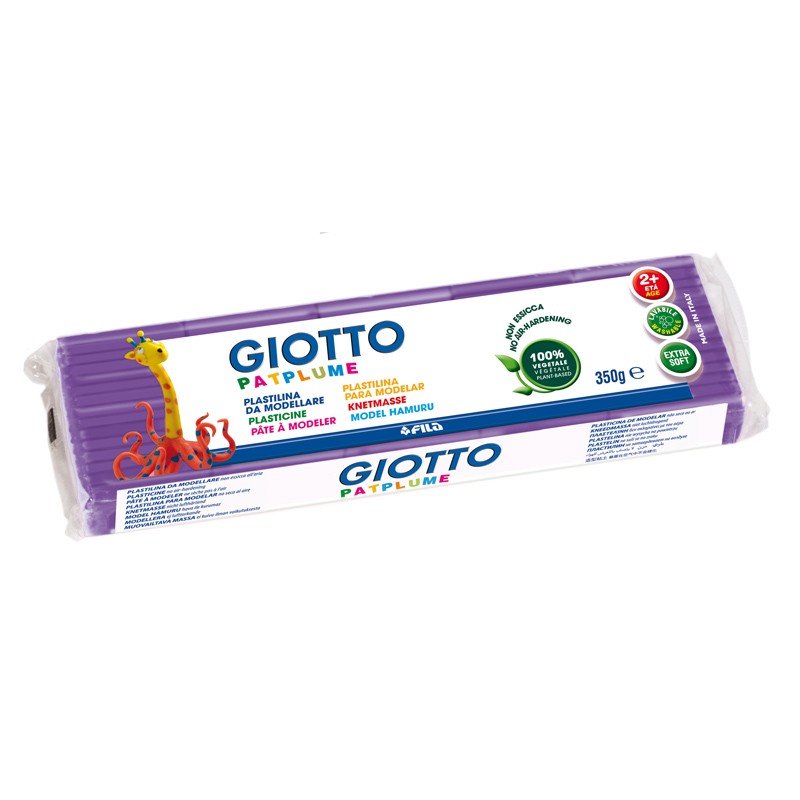 Plasticina Giotto Patplume 350gr 510114 Violeta Plasticina Giotto Patplume 350gr 510114 Violeta