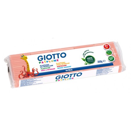 Plasticina Giotto Patplume 350gr 510111 Rosa Claro