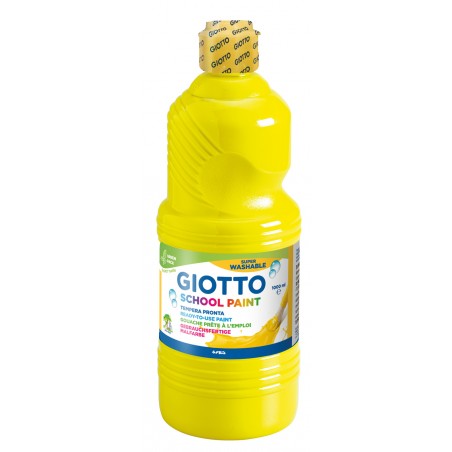 Guache Giotto School Paint 1000 ml 535502 Amarelo Primário