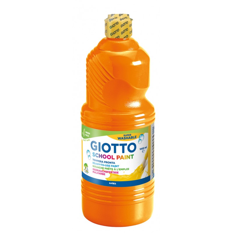 Guache Giotto School Paint 1000 ml 535505 Laranja