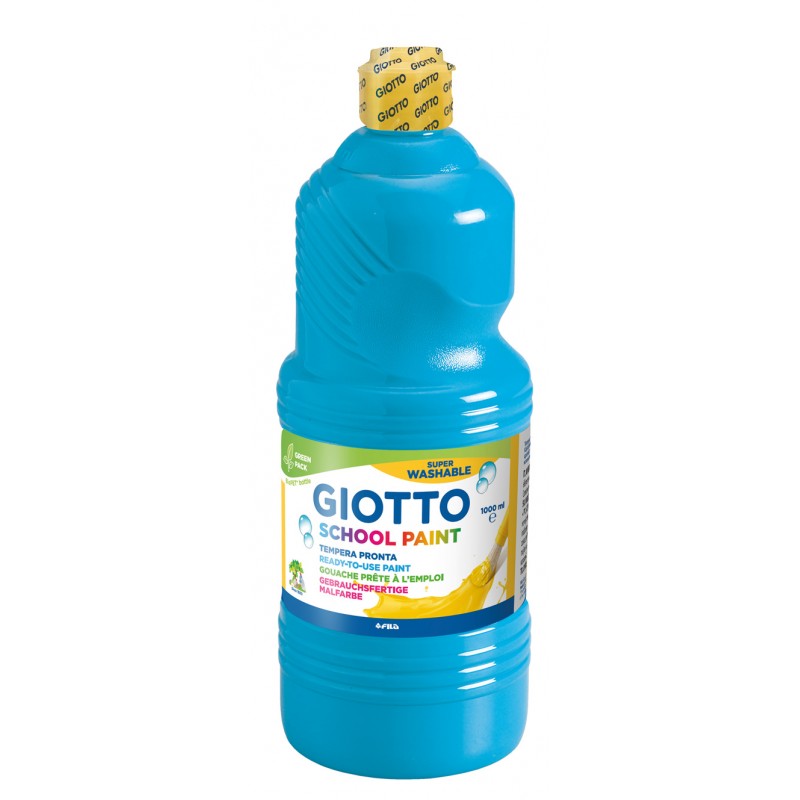 Guache Giotto School Paint 1000 ml 535515 Azul Cyan Guache Giotto School Paint 1000 ml 535515 Azul Cyan