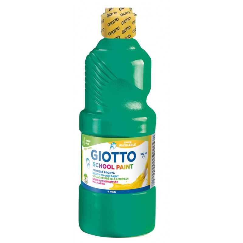 Guache Giotto School Paint 500 ml 535312 Verde Guache Giotto School Paint 500 ml 535312 Verde