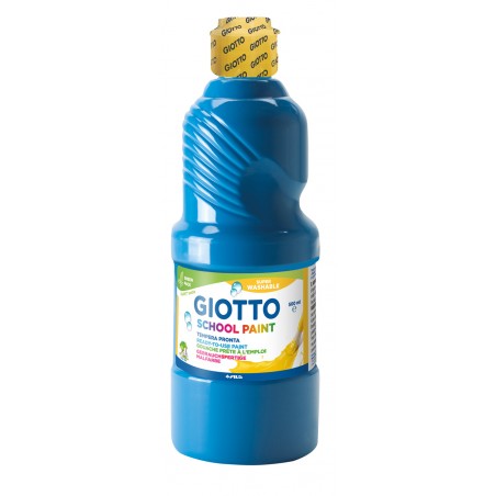 Guache Giotto School Paint 500 ml 535315 Azul Cyan