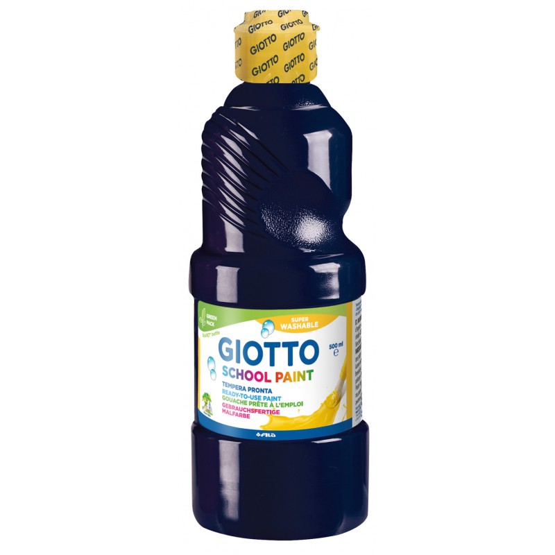 Guache Giotto School Paint 500 ml 535324 Preto