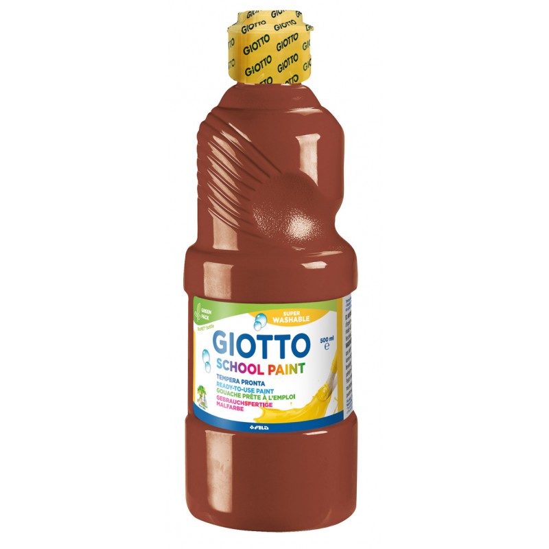 Guache Giotto School Paint 500 ml 535328 Castanho Guache Giotto School Paint 500 ml 535328 Castanho