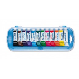 Guache Giotto 7.5 ml Cores Sortidas 302500 - Estojo 12 tubos