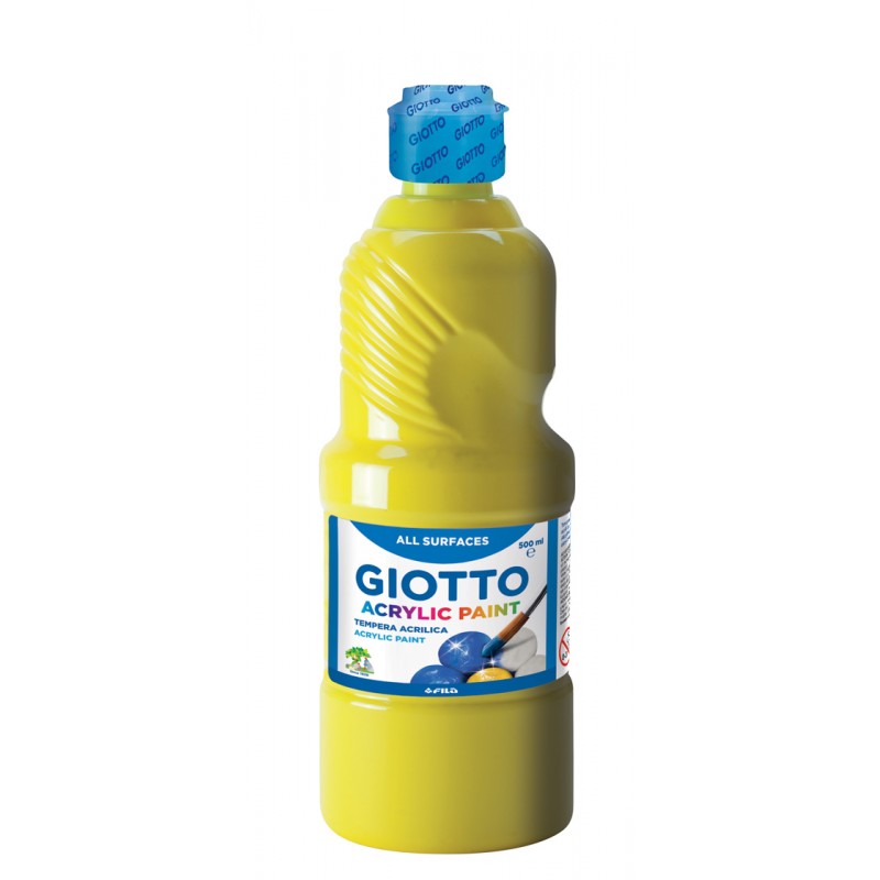 Guache Giotto Acrylic 500 ml 533702 Amarelo Guache Giotto Acrylic 500 ml 533702 Amarelo