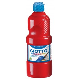 Guache Giotto Acrylic 500 ml 533708 Vermelho