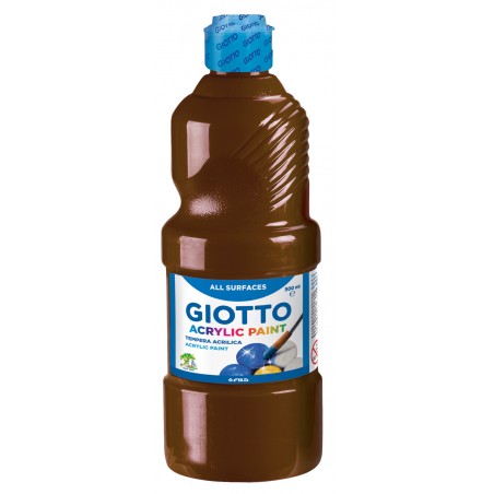 Guache Giotto Acrylic 500 ml 533728 Castanho