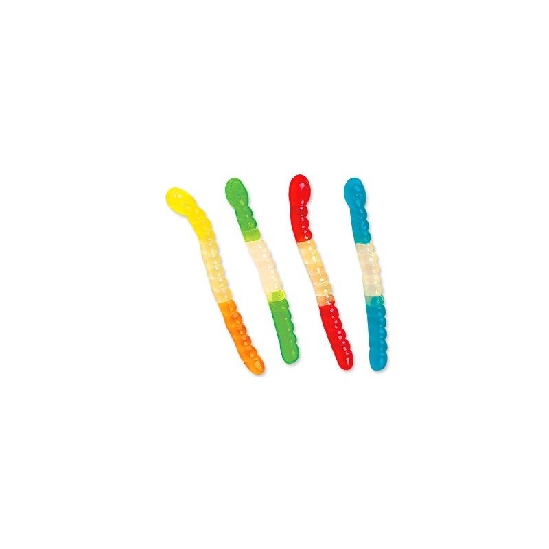 Saco 1 Kg Gomas Fini Minhocas Saco 1 Kg Gomas Fini Minhocas