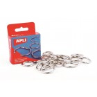 Caixa c/20 Argolas em Metal...