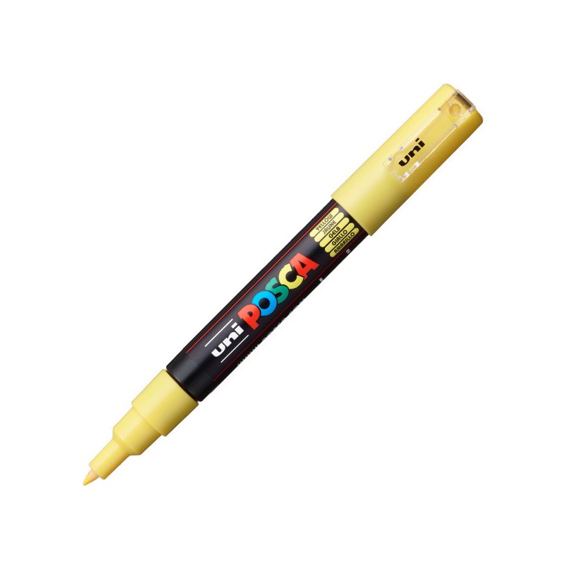 Marcador Uni Posca PC-1M Amarelo Marcador Uni Posca PC-1M Amarelo