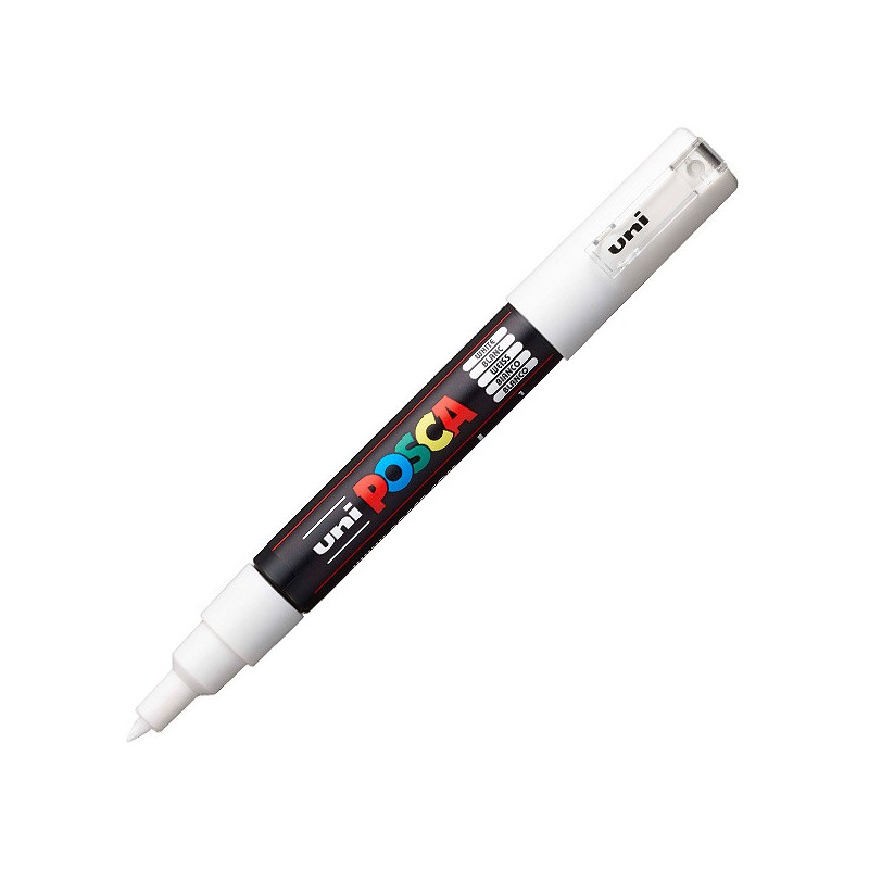 Marcador Uni Posca PC-1M Branco Marcador Uni Posca PC-1M Branco