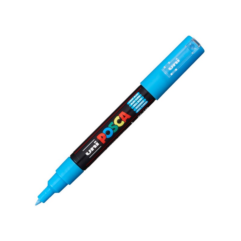 Marcador Uni Posca PC-1M Azul Claro Marcador Uni Posca PC-1M Azul Claro