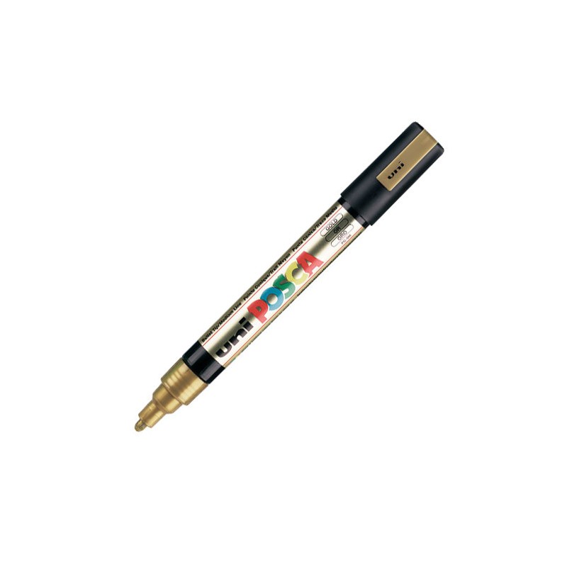 Marcador Uni Posca PC-5M Ouro Marcador Uni Posca PC-5M Ouro