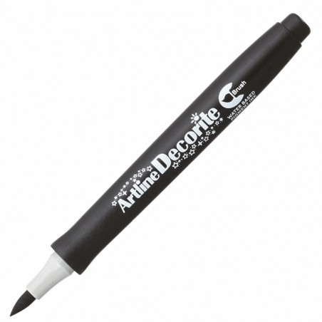 Marcador Artline Decorite Brush Preto