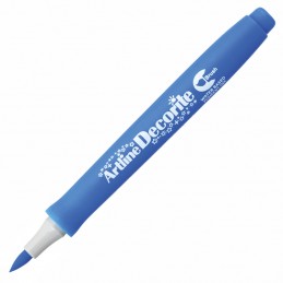 Marcador Artline Decorite Brush Azul
