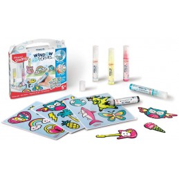 Maped Creativ - Kit Decoração Janelas / Vidro 907036