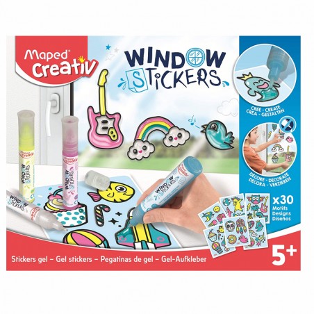 Maped Creativ - Kit Decoração Janelas / Vidro 907036