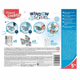 Maped Creativ - Kit Decoração Janelas / Vidro 907036