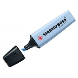 Marcador Fluorescente Stabilo Boss Pastel 70/112 Azul Ventoso