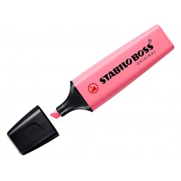 Marcador Fluorescente Stabilo Boss Pastel 70/158 Fucsia Gelado