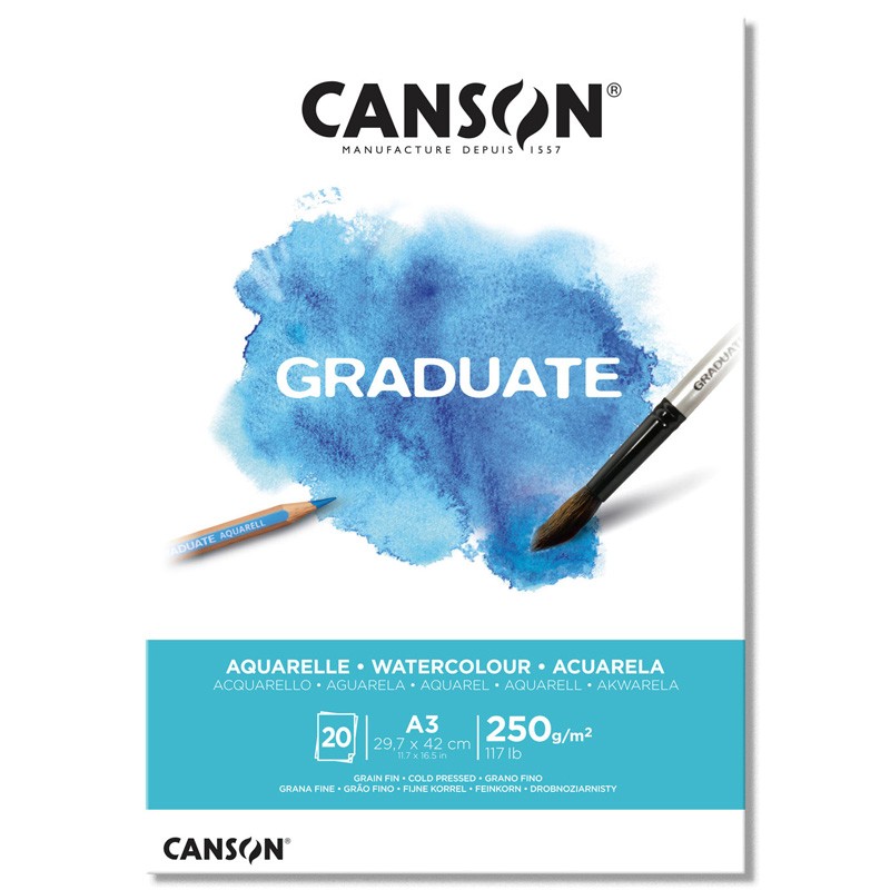 Canson Graduate Aquarelle A3