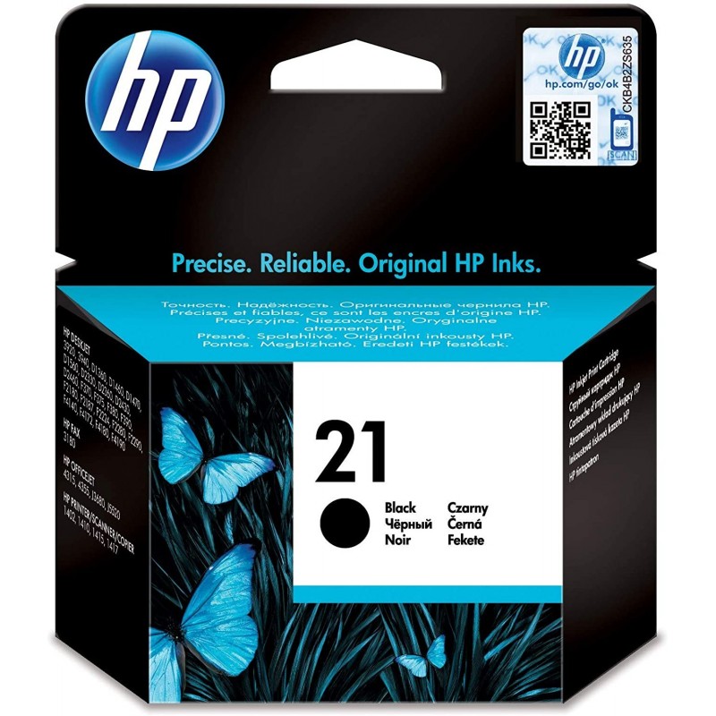 Tinteiro HP 21 Preto C9351AE