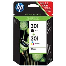 Pack Tinteiros HP 301 4 cores N9J72AE