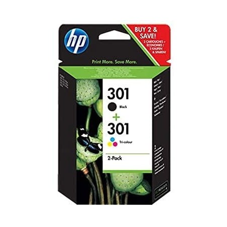Pack Tinteiros HP 301 4 cores N9J72AE