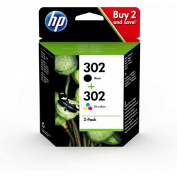 Pack Tinteiros HP 302 Preto...