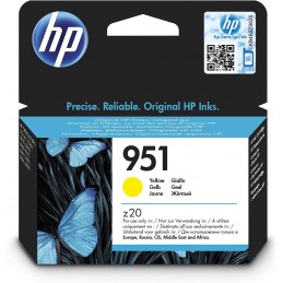 Tinteiro HP 951 Amarelo...