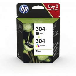 Pack Tinteiros HP 304 Preto...