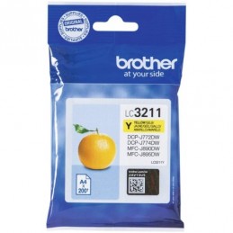 Tinteiro Brother LC3211Y...