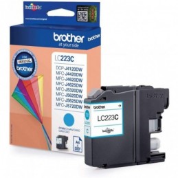 Tinteiro Brother LC223C Azul