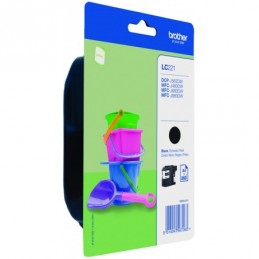 Tinteiro Brother LC221BK Preto