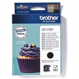 Tinteiro Brother LC123BK Preto